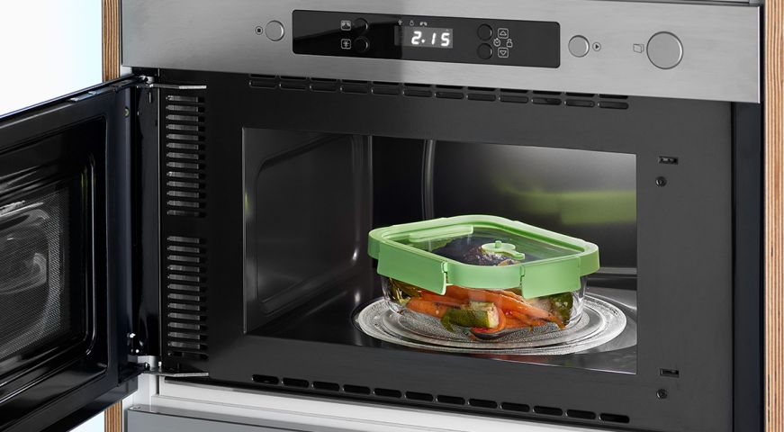 Lékué Recipiente Hermético 100% De Vidrio 650 Ml Redondo