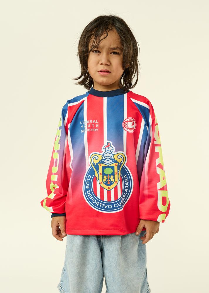 Liberal Youth Ministry KIDS CHIVAS X LIBERAL YOUTH MINISTRY RETRO JERSEY