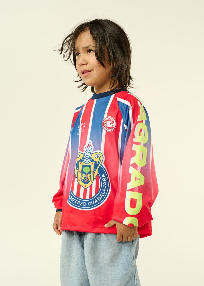 Liberal Youth Ministry KIDS CHIVAS X LIBERAL YOUTH MINISTRY RETRO JERSEY