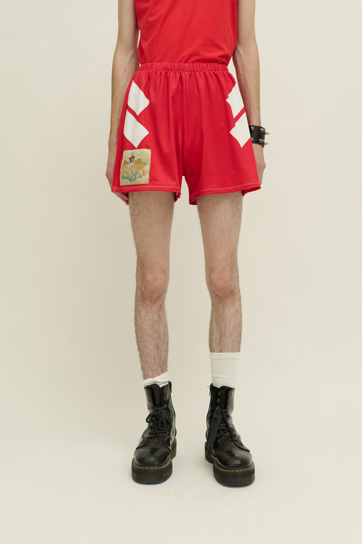 Liberal Youth Ministry OLYMPIAN RED SHORTS
