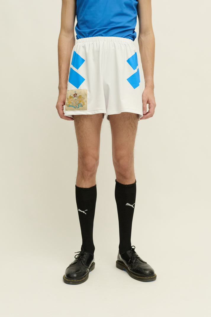 liberal youth ministry OLYMPIAN WHITE SHORTS