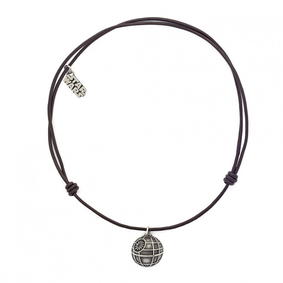 live is laf Colgante Estrella de la Muerte cuero Star Wars