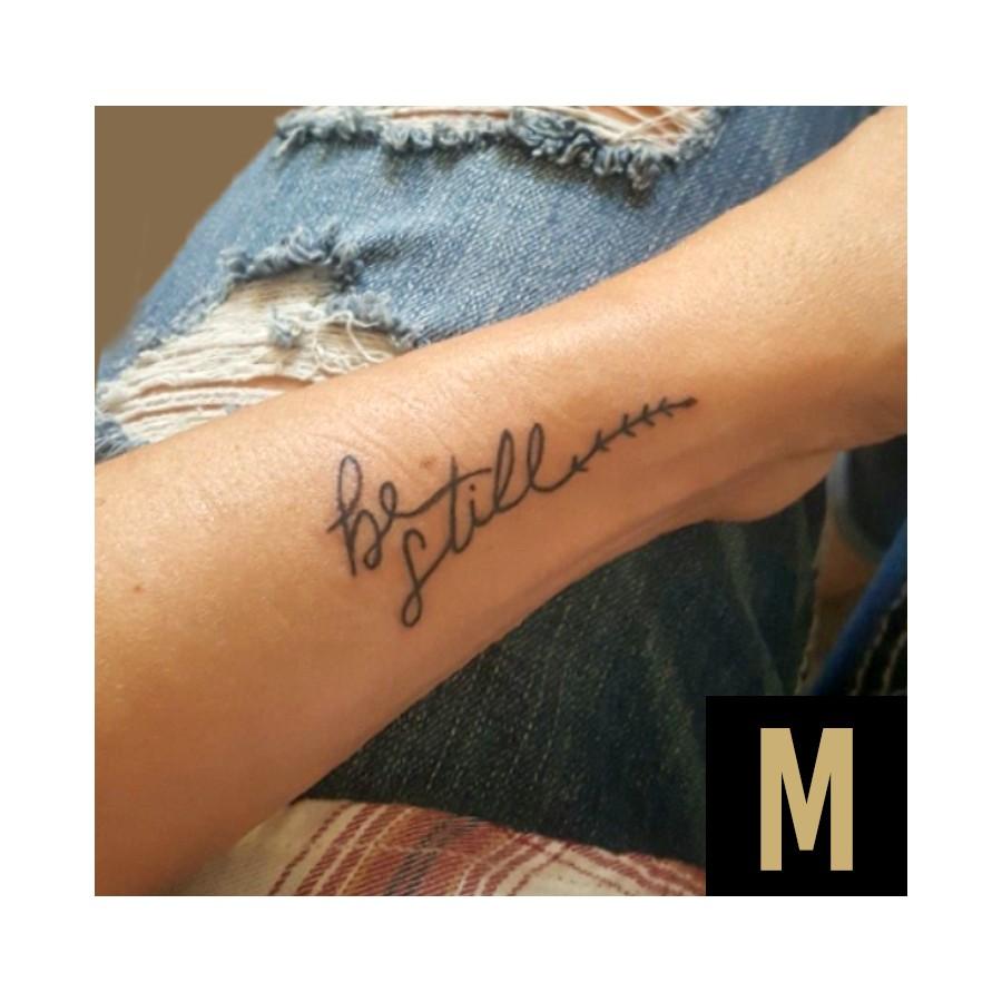 live is laf Box Tattoo M