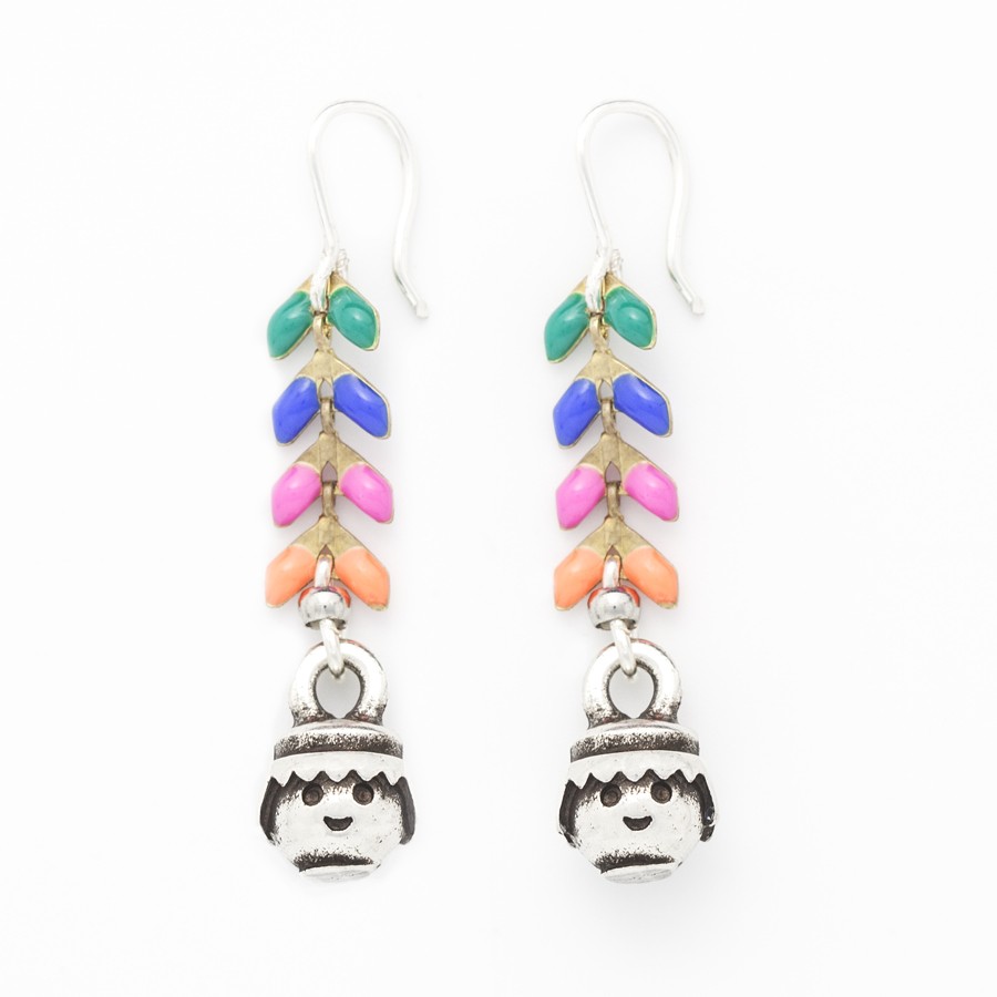 Live Is Laf Pendientes Fidji Playmobil