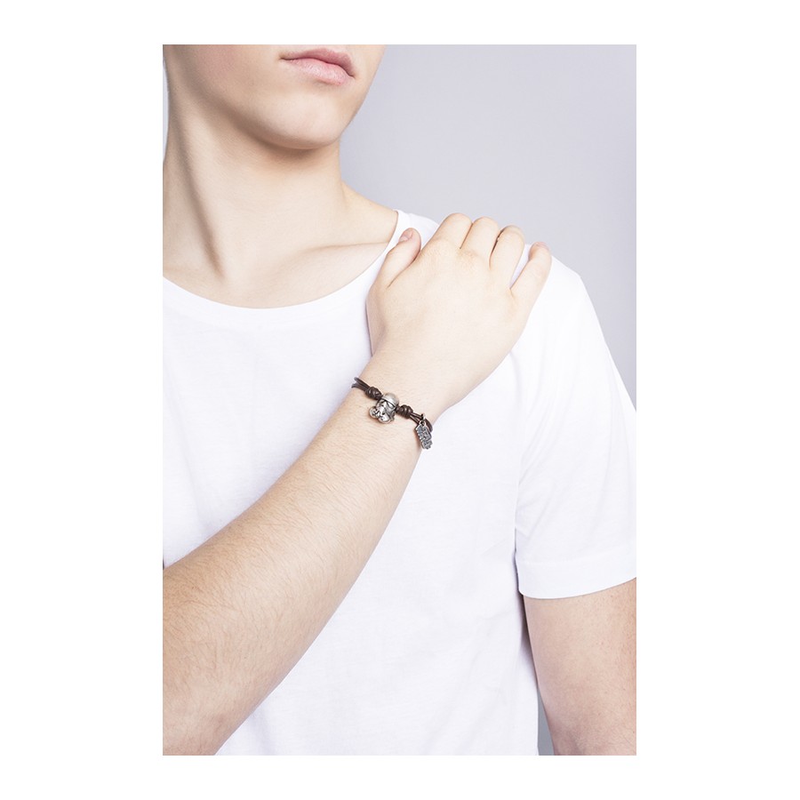 live is laf Pulsera Trooper cuero marrón Star Wars