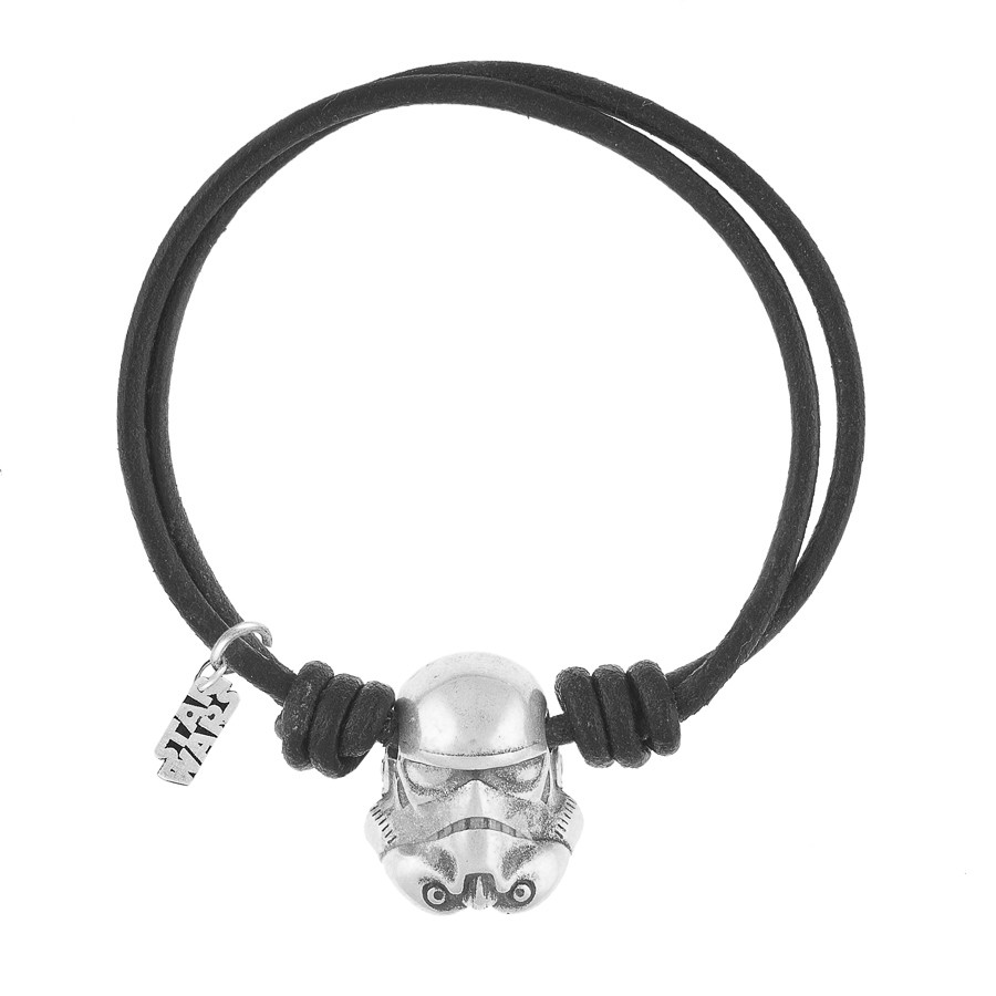 live is laf Pulsera Trooper cuero negro Star Wars
