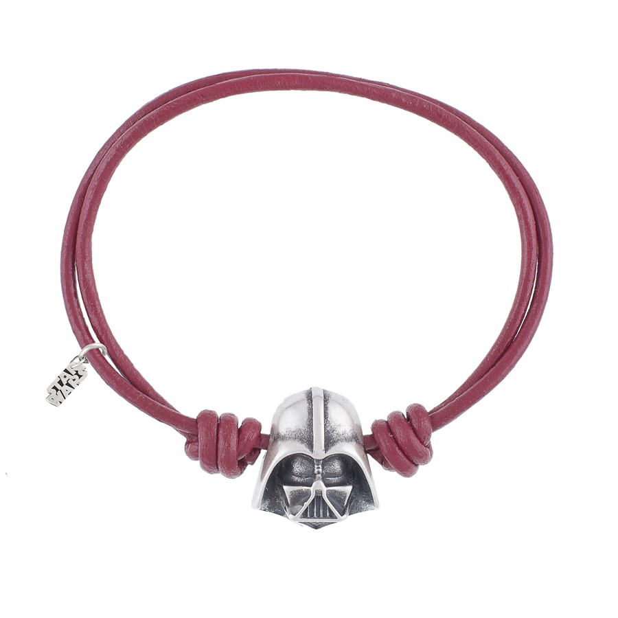 live is laf Pulsera Darth Vader cuero rojo Star Wars