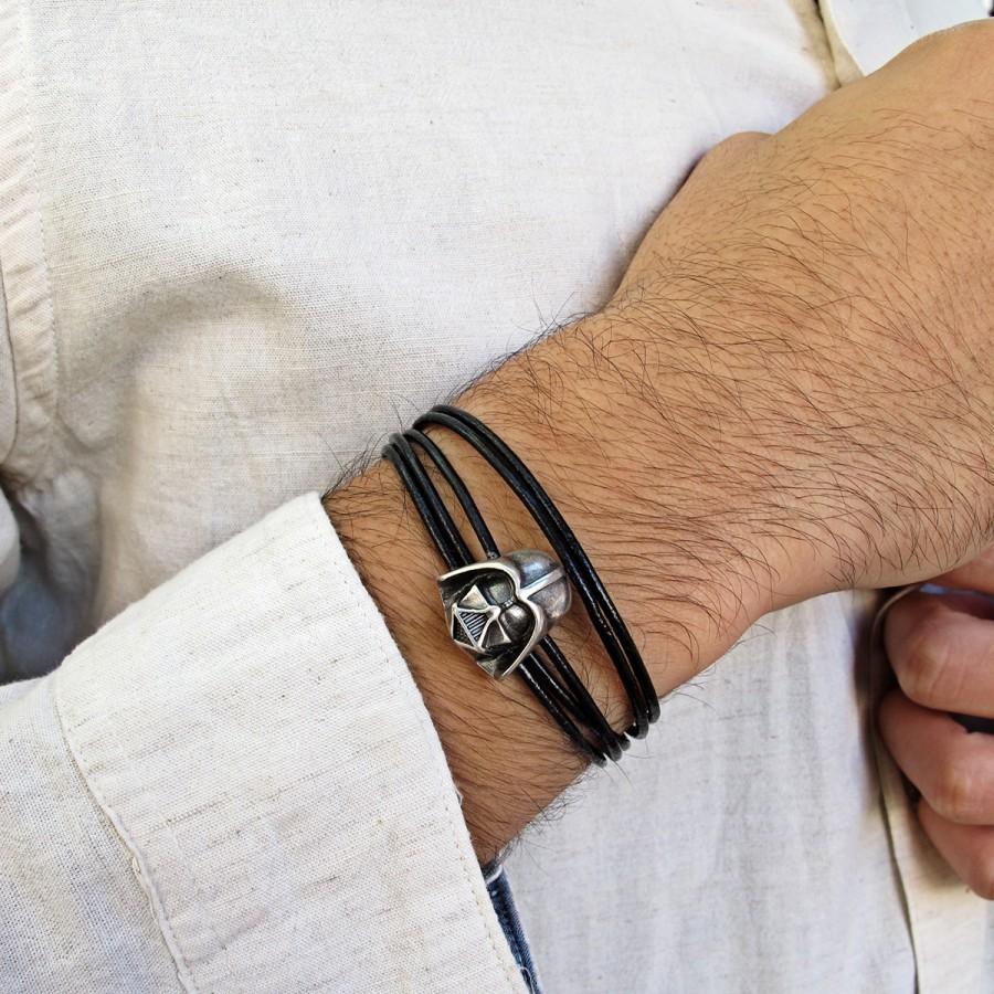 Live Is Laf Pulsera Darth Vader Tiras Cuero Star Wars