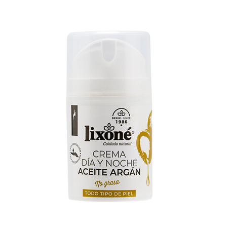 lixone Crema de DIA y NOCHE de Aceite de Argán Ecológico
