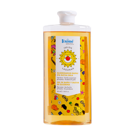 lixone GEL de BAÑO y DUCHA de Glicerina IRRIEN LAGUNAK 500 ml