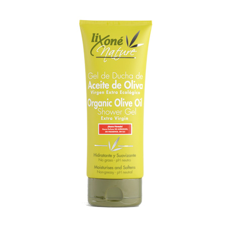 lixone GEL DUCHA de Aceite de Oliva virgen extra Ecológico 200 ml