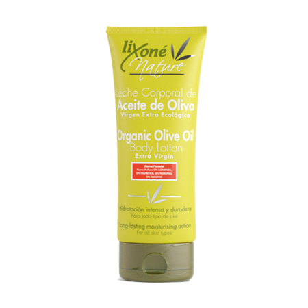 lixone LECHE CORPORAL de Aceite de Oliva virgen extra Ecológico 200 ml