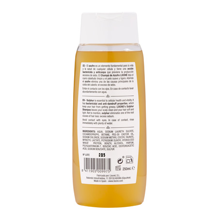 Lixone CHAMPÚ De AZUFRE 250 Ml