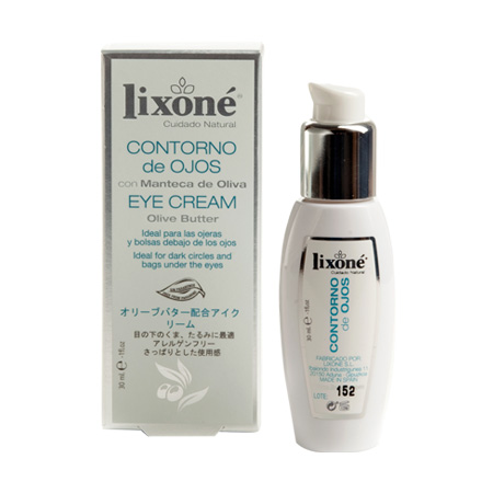 lixone CONTORNO de OJOS con Manteca de OLIVA 30 ml