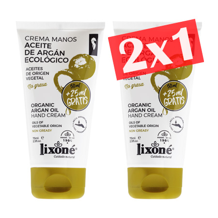 lixone CREMA MANOS Aceite Argan 50 ml
