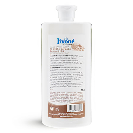 Lixone GEL De BAÑO Y DUCHA De Coco 500 Ml