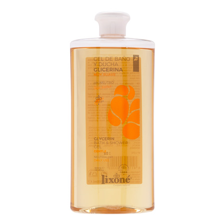 lixone GEL de BAÑO y DUCHA de Glicerina 500 ml