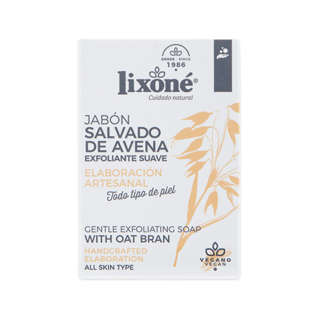 Lixone JABÓN EXFOLIANTE Con Salvado De Avena