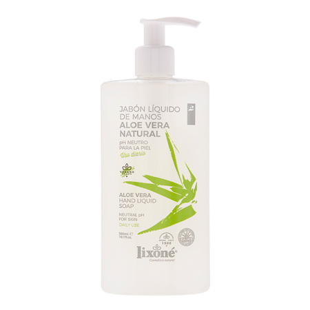 lixone JABÓN LÍQUIDO manos Aloe Vera Natural