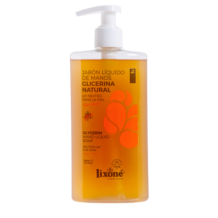 lixone JABÓN LÍQUIDO manos Glicerina Natural