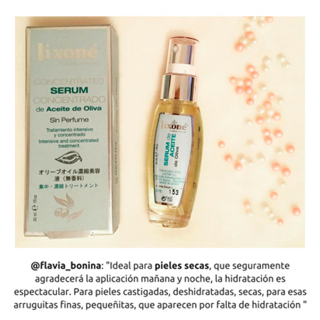 Lixone SERUM CONCENTRADO De Aceite De Oliva 30 Ml