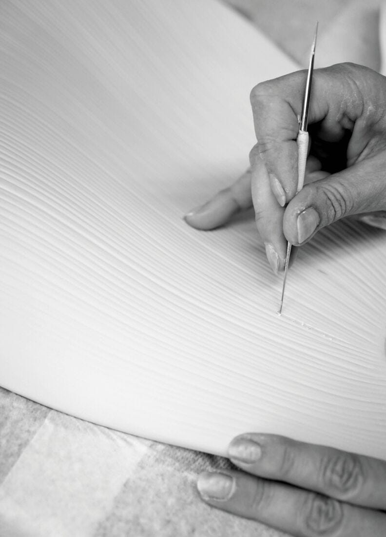 Lladro Aplique De Luz Nightbloom. Blanco Y Oro. (CE/UK)