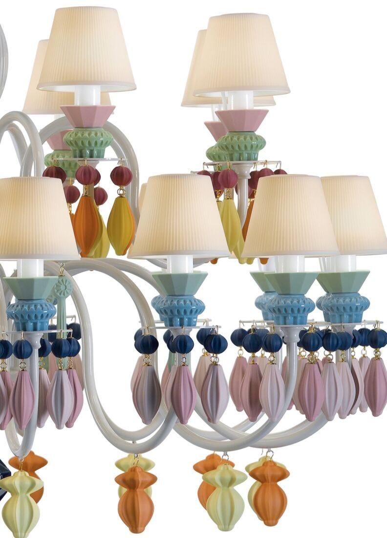 Lladro Chandelier Belle De Nuit 24 Luces. Multicolor (CE/UK/CCC)