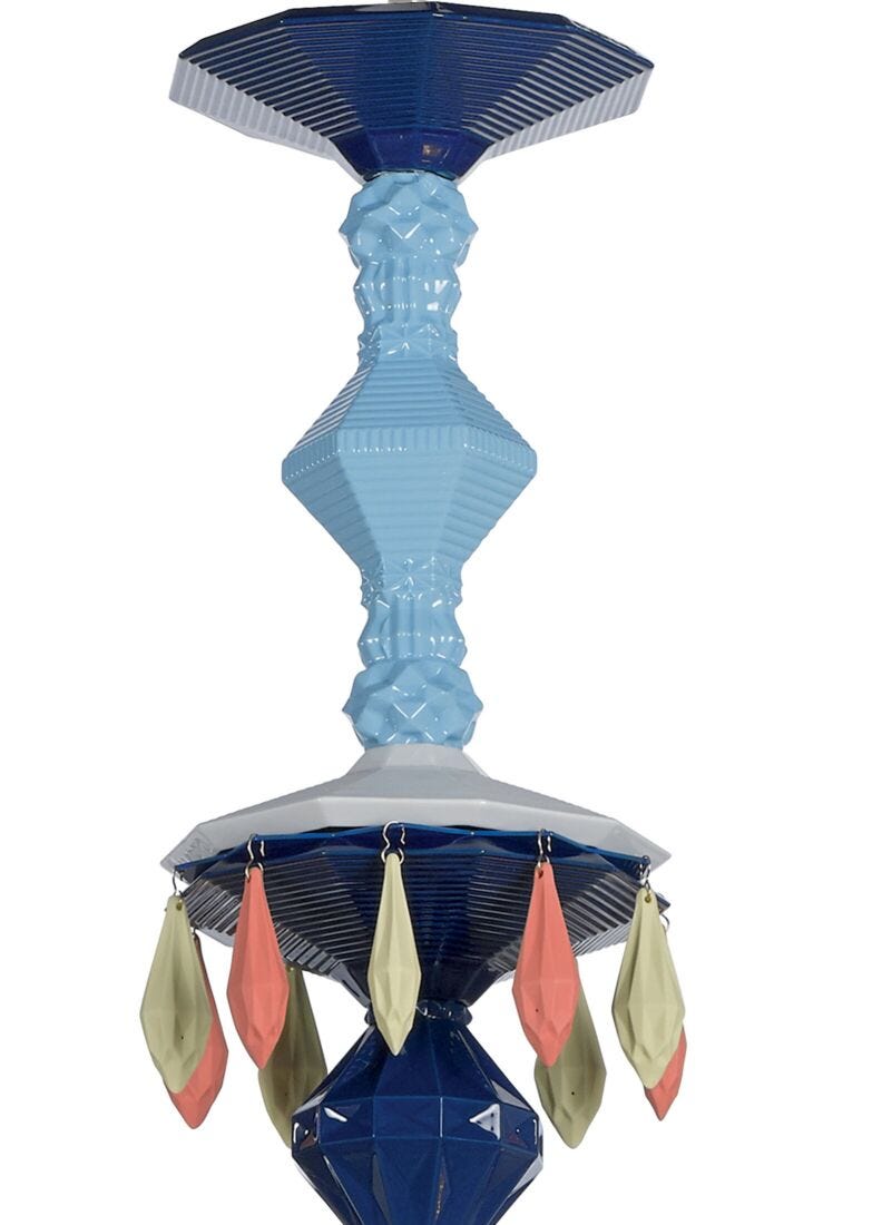 Lladro Chandelier Belle De Nuit 40 Luces. Multicolor (CE/UK)