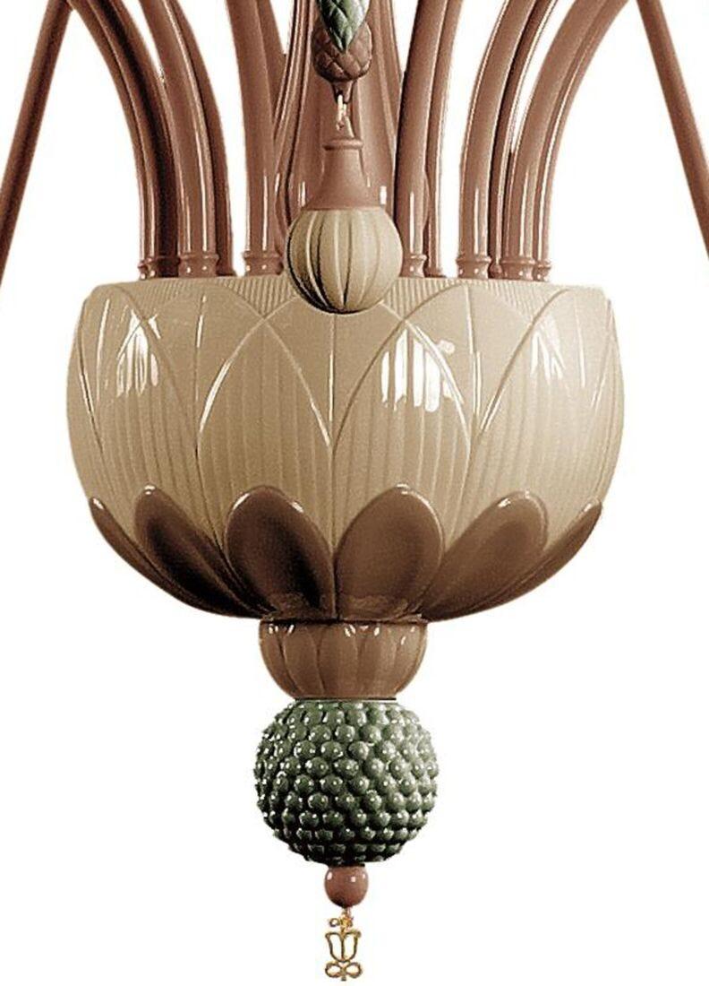 Lladro Chandelier Ivy And Seed 16 Luces. Grande Plano. Especias (CE/UK/CCC)