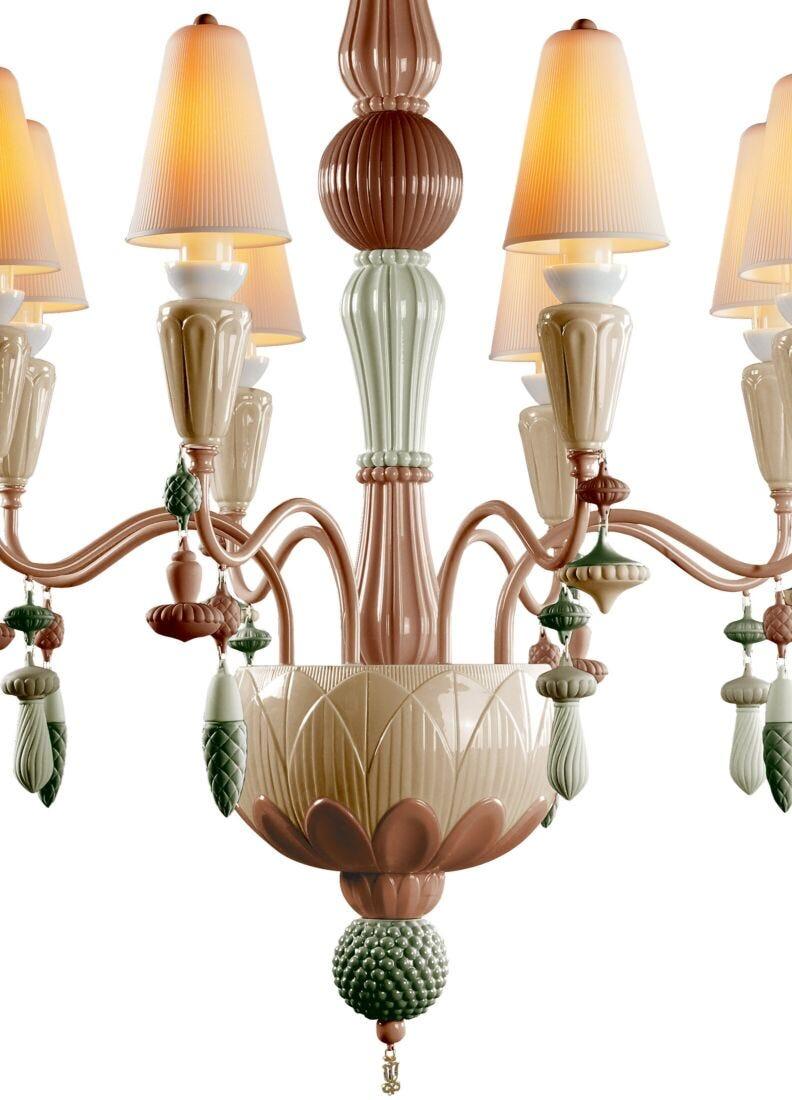 Lladro Chandelier Ivy And Seed 8 Luces. Especias (CE/UK/CCC)