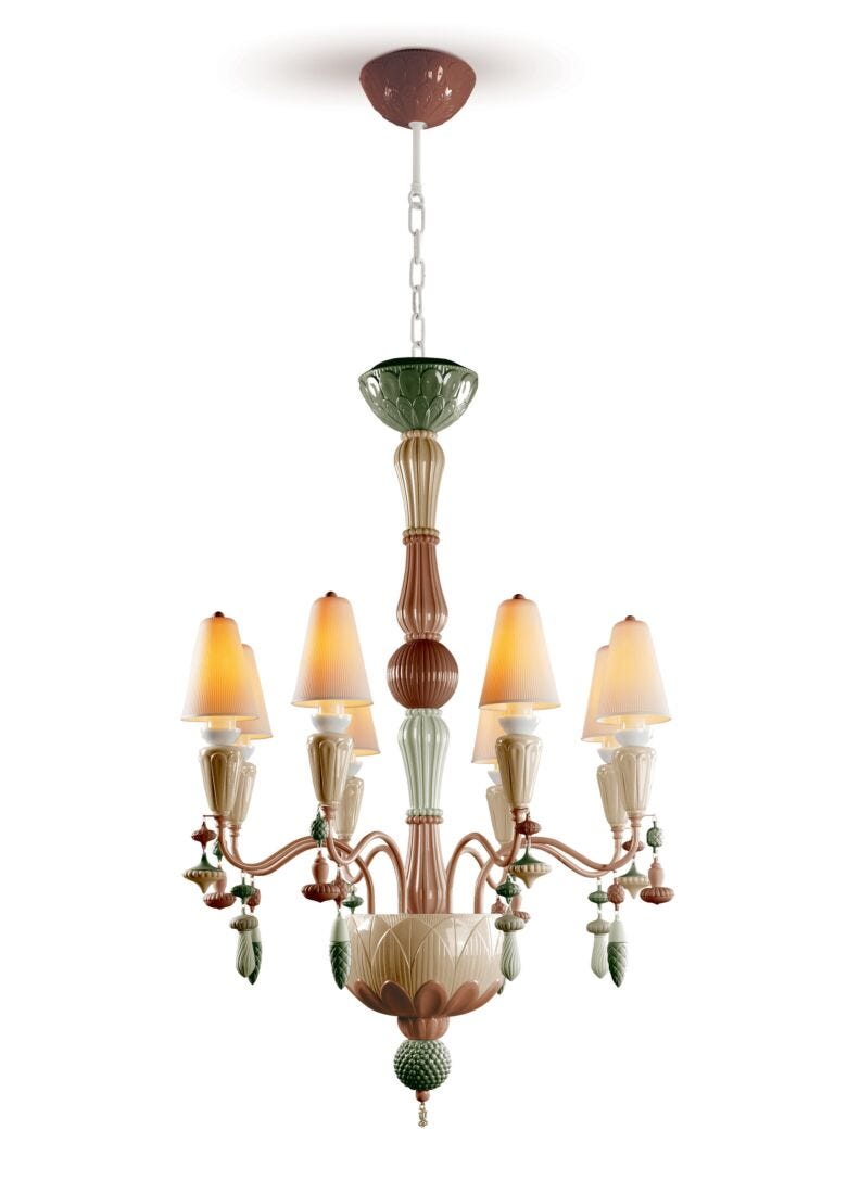 lladro Chandelier Ivy and Seed 8 luces. Especias (CE/UK/CCC)