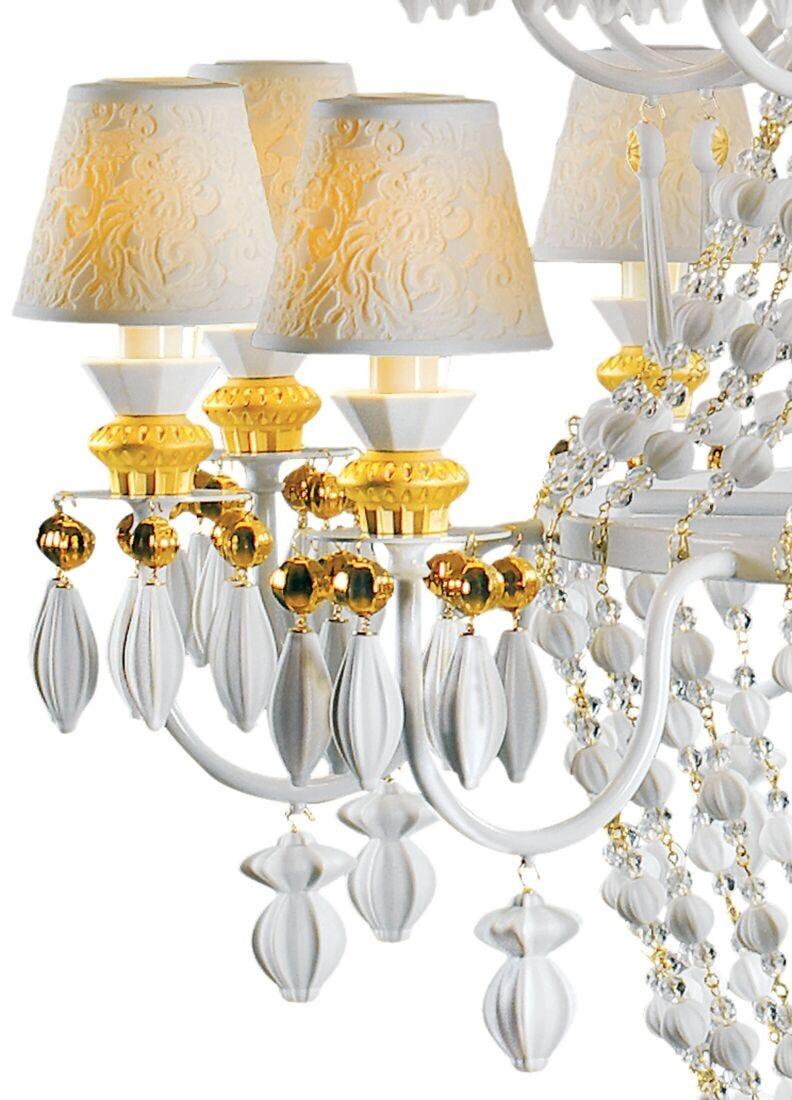 Lladro Chandelier Winter Palace 30 Luces. Lustre Oro (CE/UK)