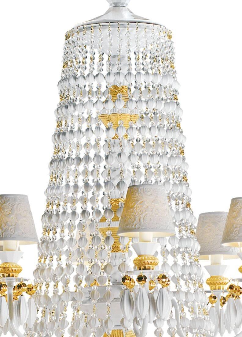 lladro Chandelier Winter Palace 30 luces. Lustre oro (CE/UK)