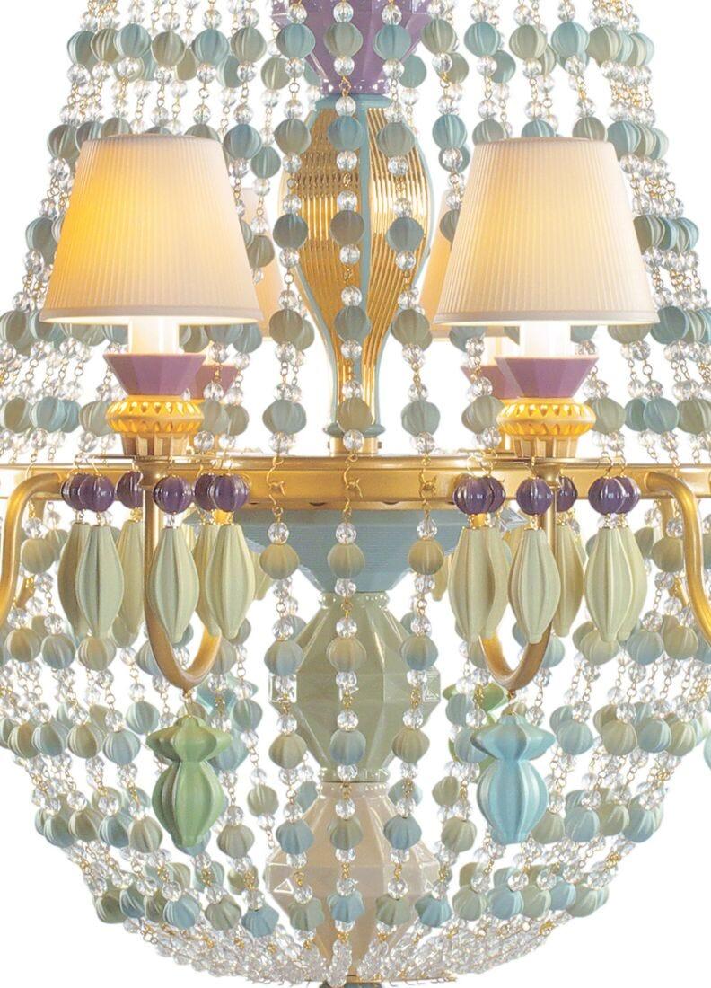 Lladro Chandelier Winter Palace Costa Azul 12 Luces (CE/UK/CCC)