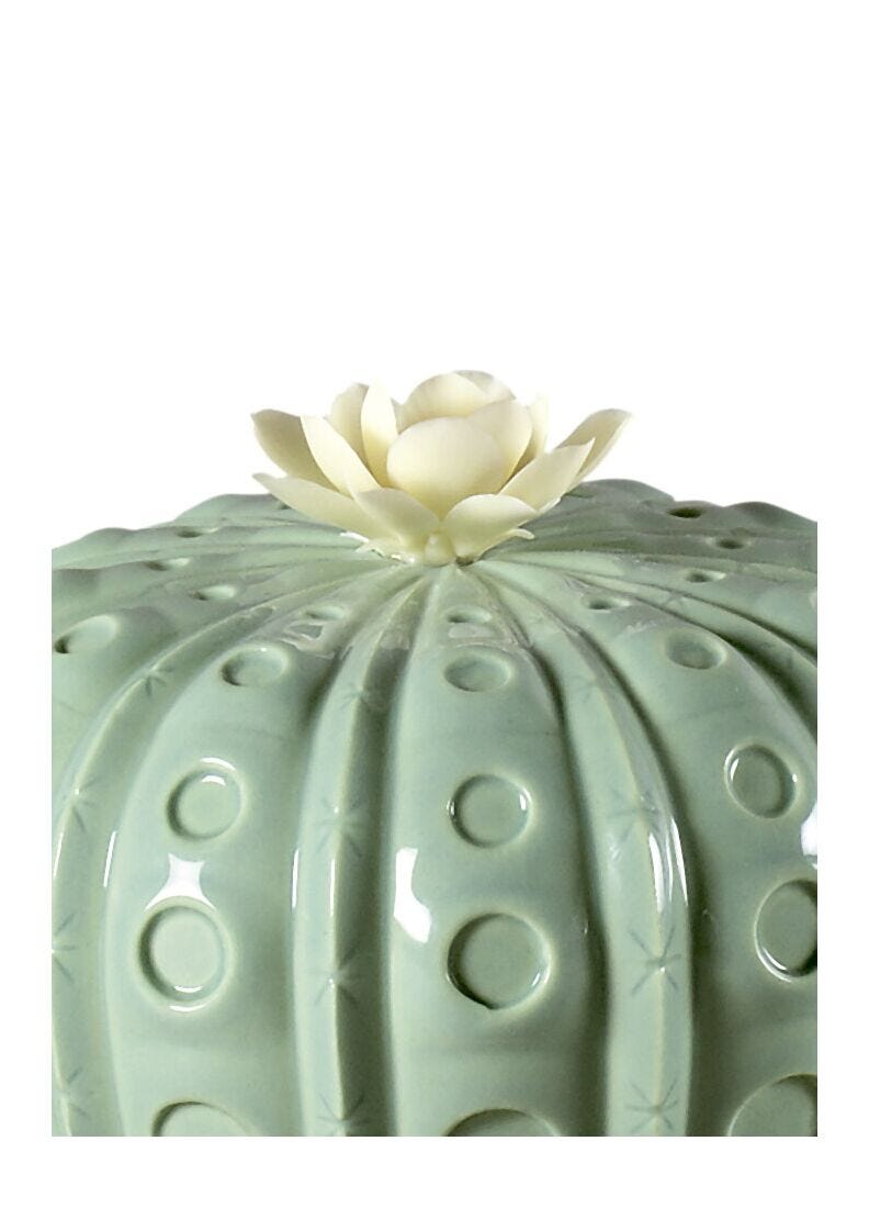 Lladro Difusor Cactus Astrophytum. Aroma Jardines De Valencia