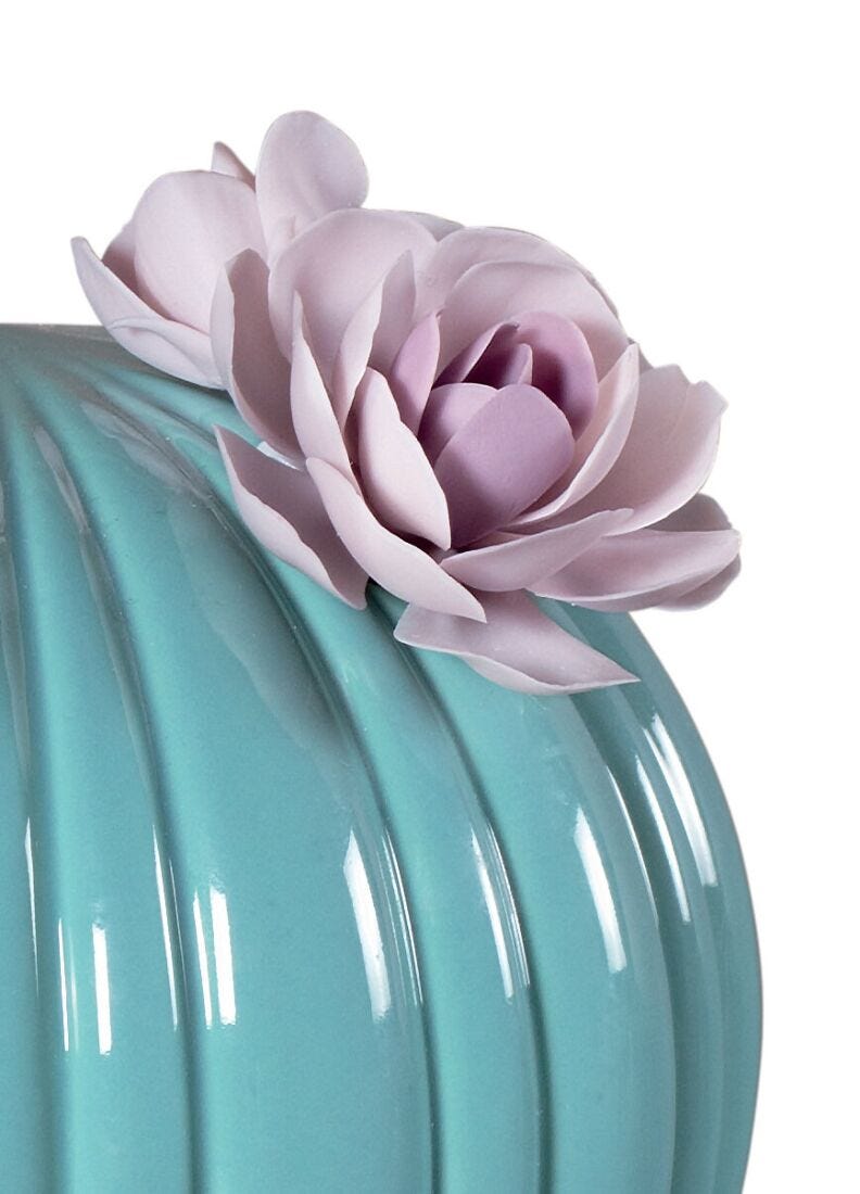 Lladro Difusor Cactus Ferocactus. Aroma Jardines De Valencia