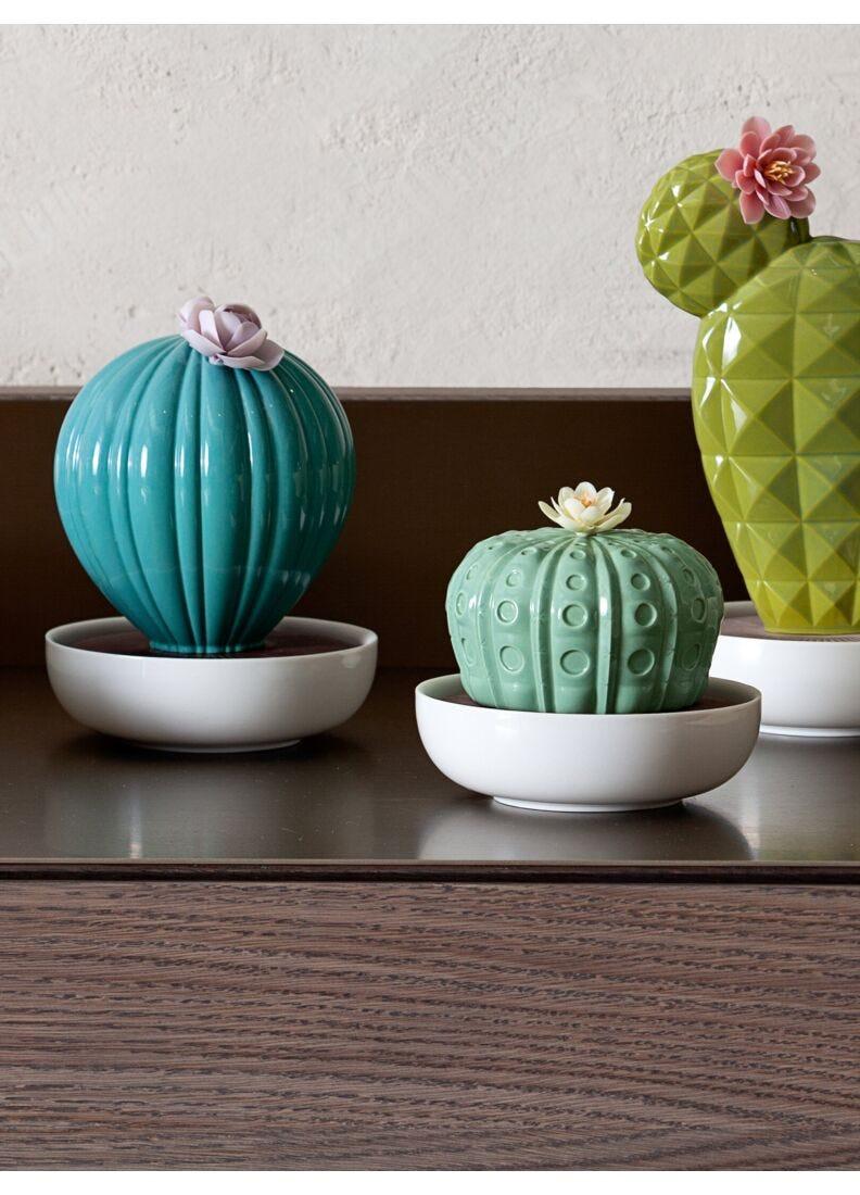Lladro Difusor Cactus Ferocactus. Aroma Jardines De Valencia