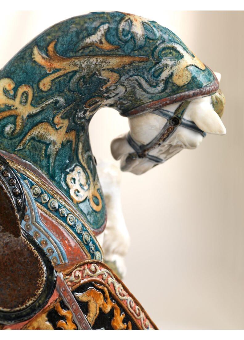 Lladro Escultura Caballo Oriental. Brillo. Serie Limitada
