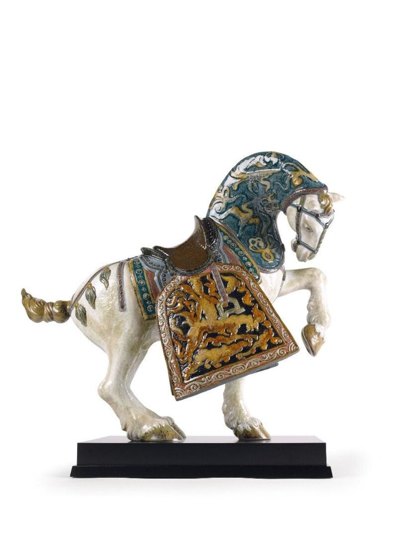 lladro Escultura Caballo oriental. Brillo. Serie limitada