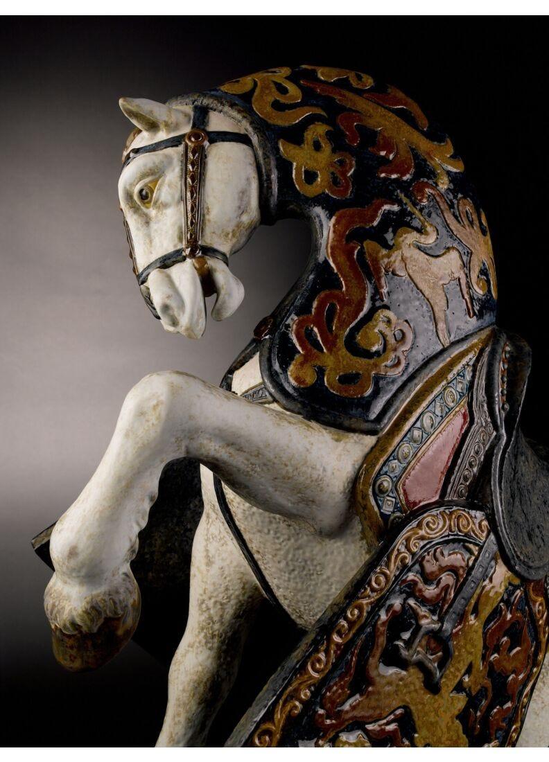 Lladro Escultura Caballo Oriental. Mate. Serie Limitada