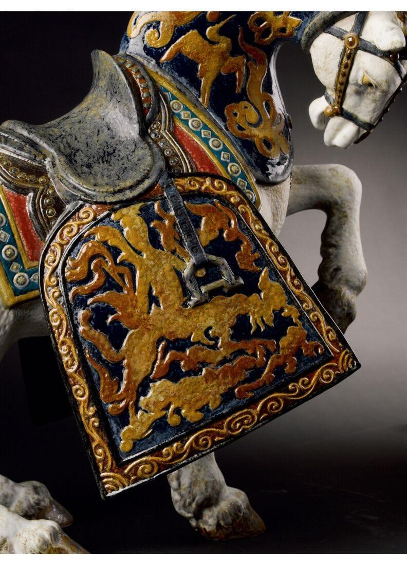 Lladro Escultura Caballo Oriental. Mate. Serie Limitada