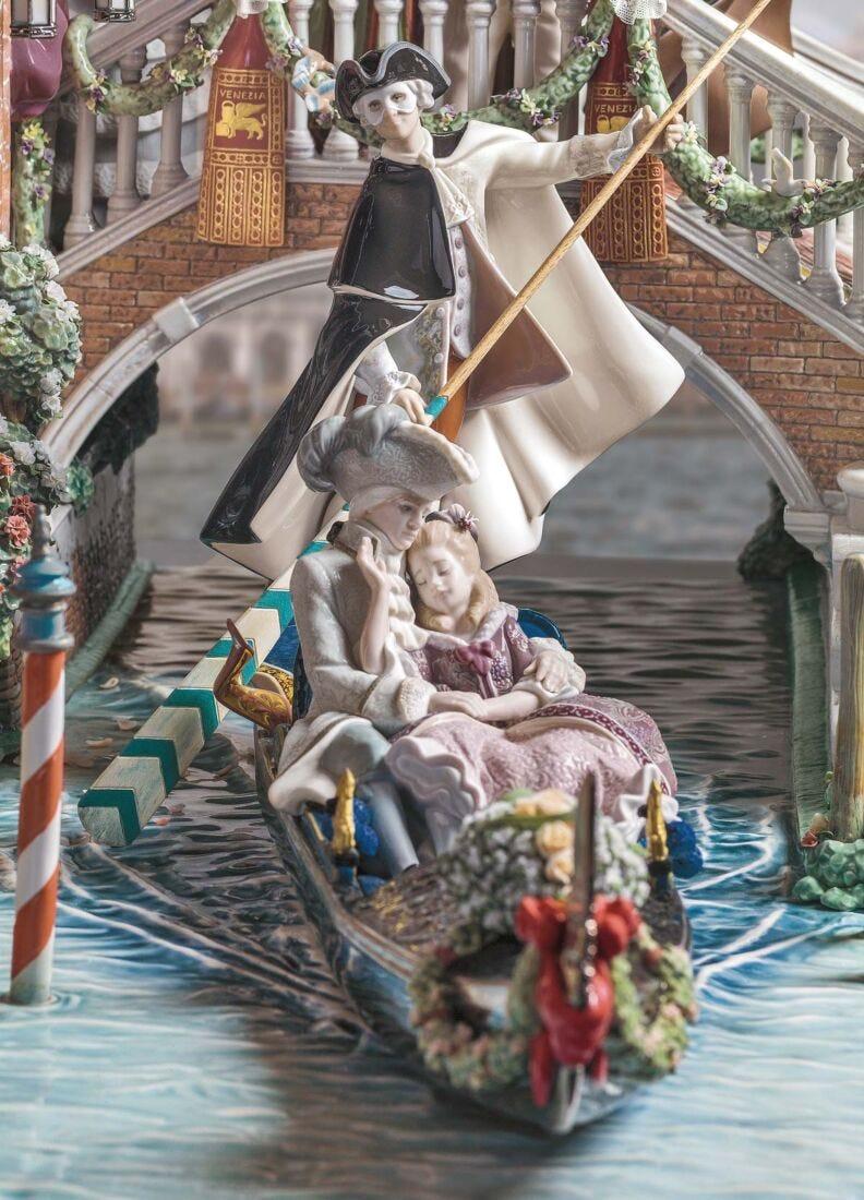 Lladro Escultura Carnaval En Venecia. Serie Limitada
