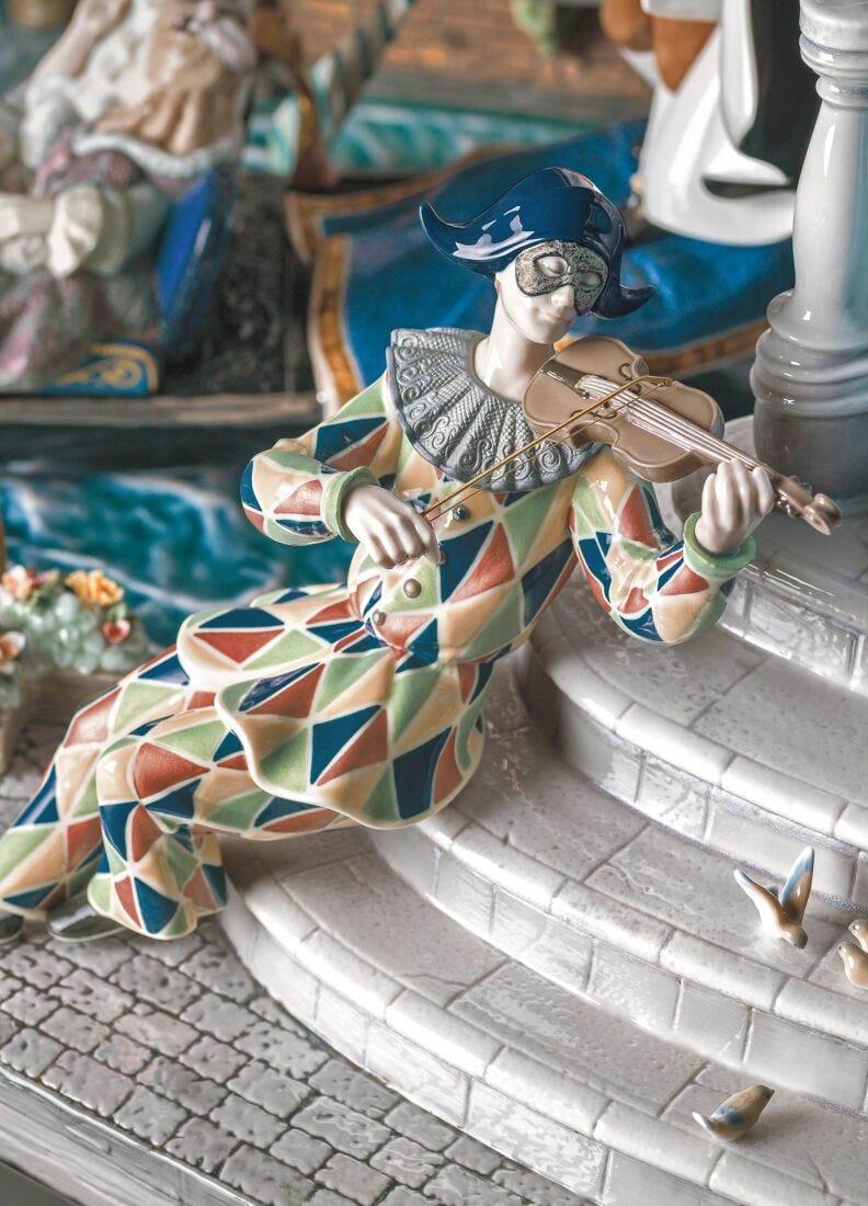 Lladro Escultura Carnaval En Venecia. Serie Limitada