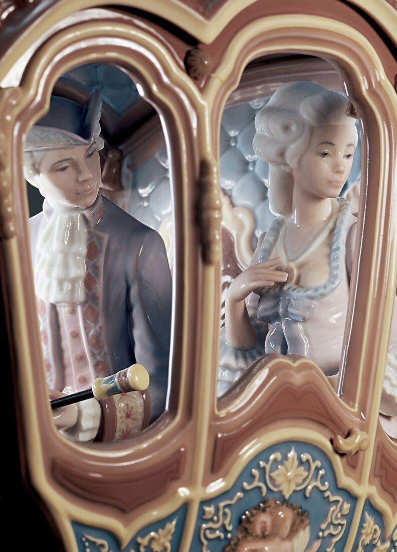 Lladro Escultura Carroza Siglo XVIII. Serie Limitada