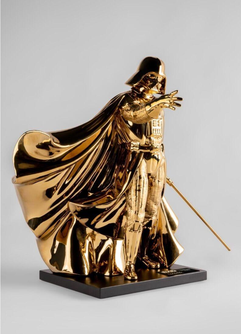 Lladro Escultura Darth Vader™. Golden. Serie Limitada