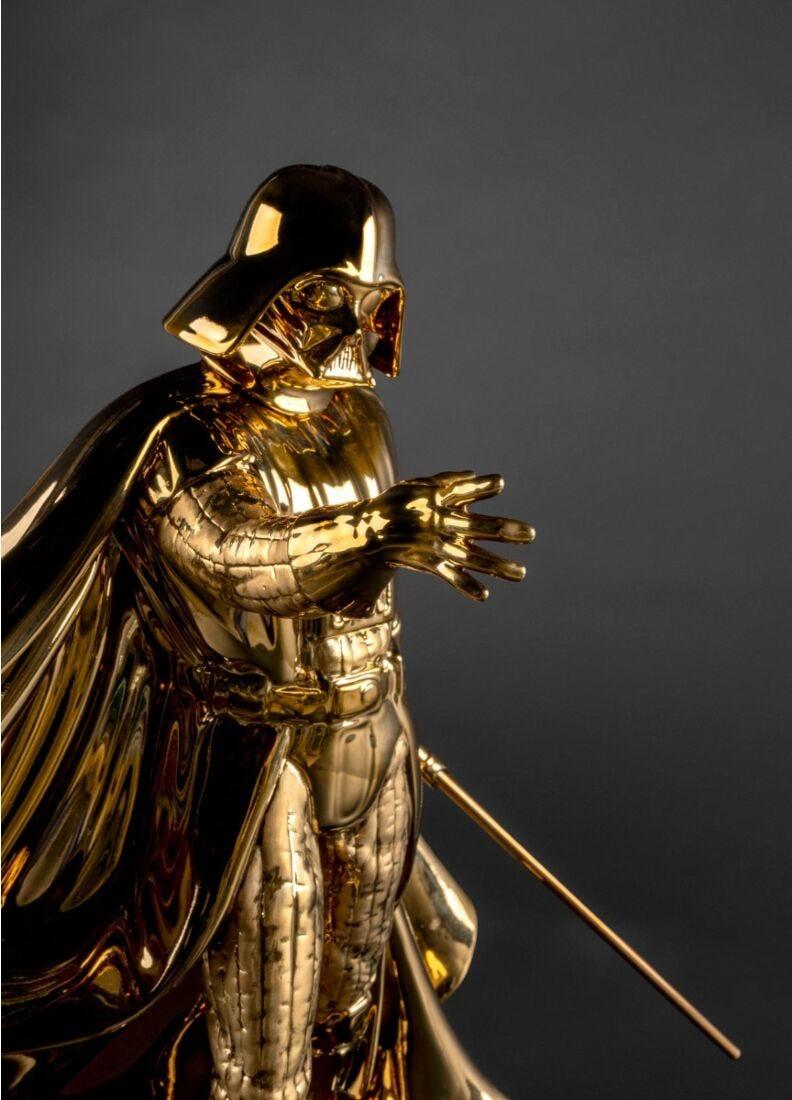 Lladro Escultura Darth Vader™. Golden. Serie Limitada