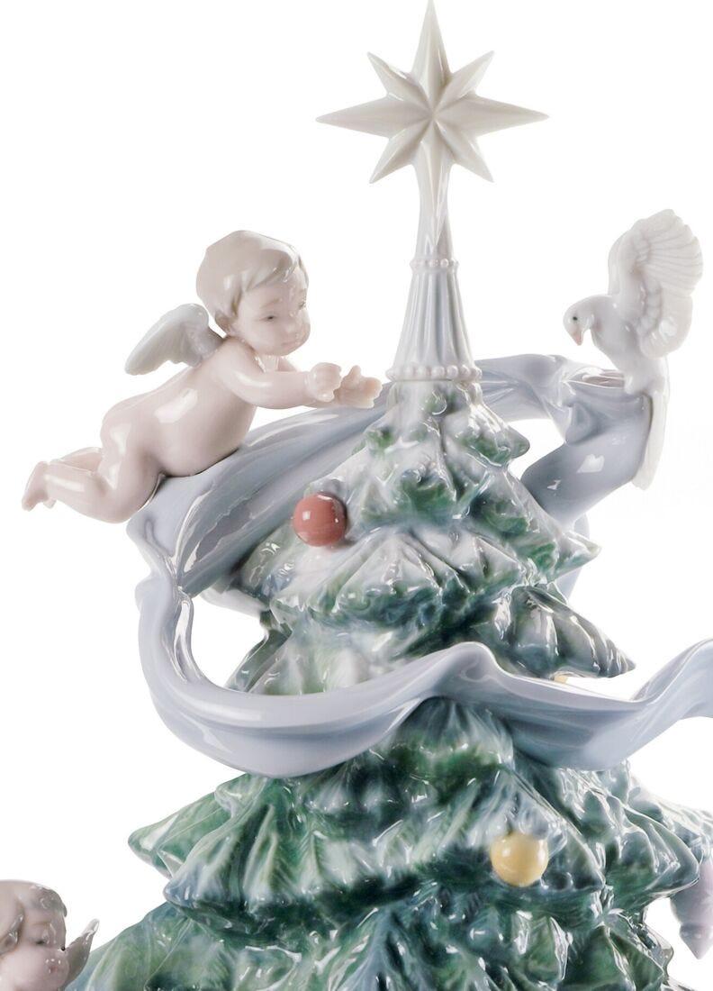 lladro Escultura Gran árbol de Navidad. Serie limitada