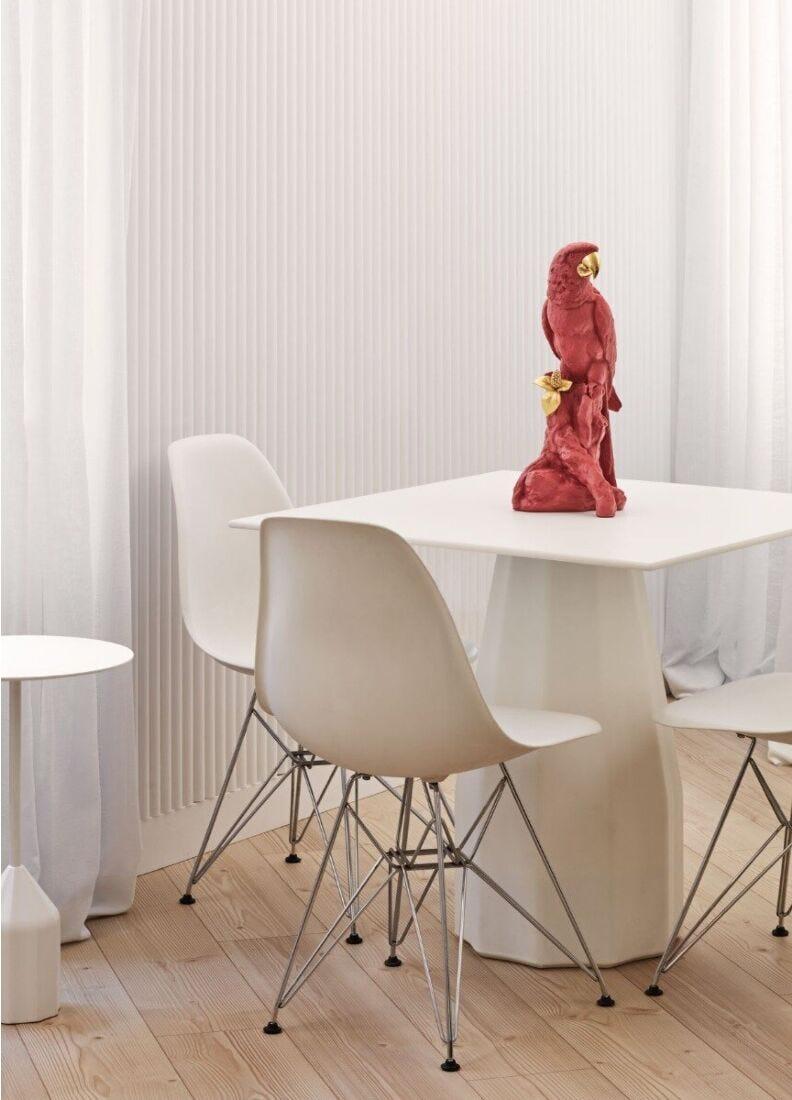 Lladro Escultura Guacamayo. Rojo Y Dorado. Serie Limitada