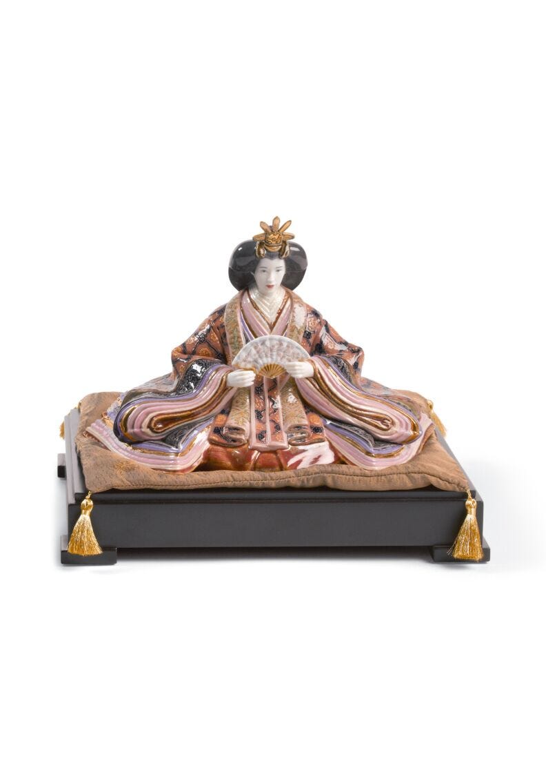 lladro Escultura Hina Dolls Emperatriz. Serie limitada