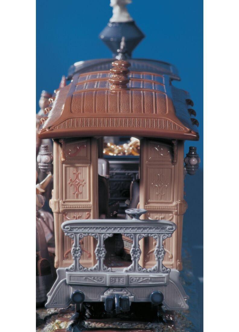 Lladro Escultura La Gran Aventura Del Tren. Serie Limitada